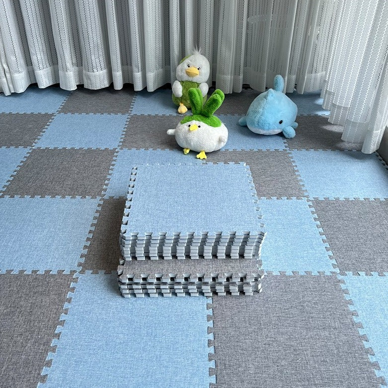 Summer Puzzle Tile Set - Blue Haze