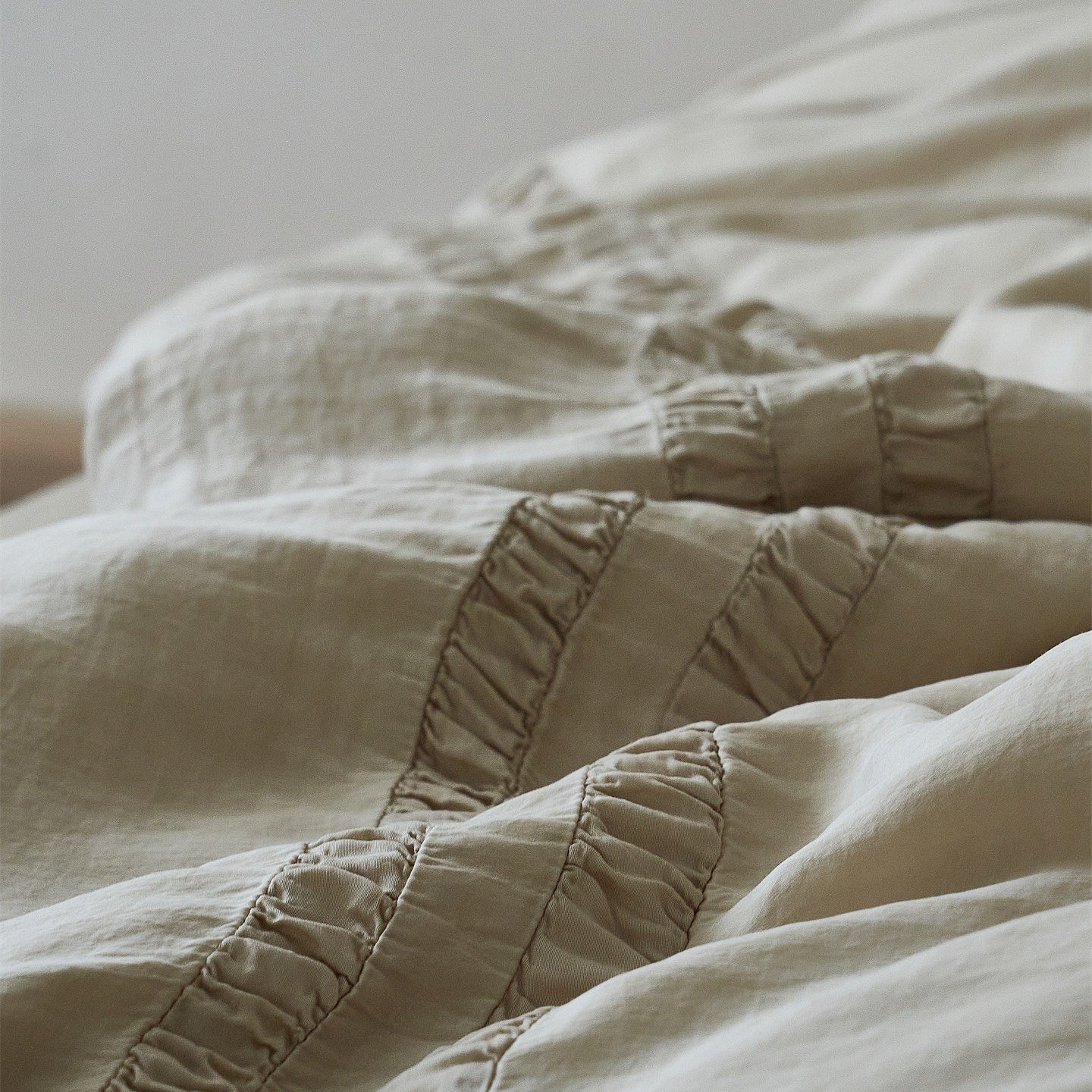 Cottage Ruched Bedding Set