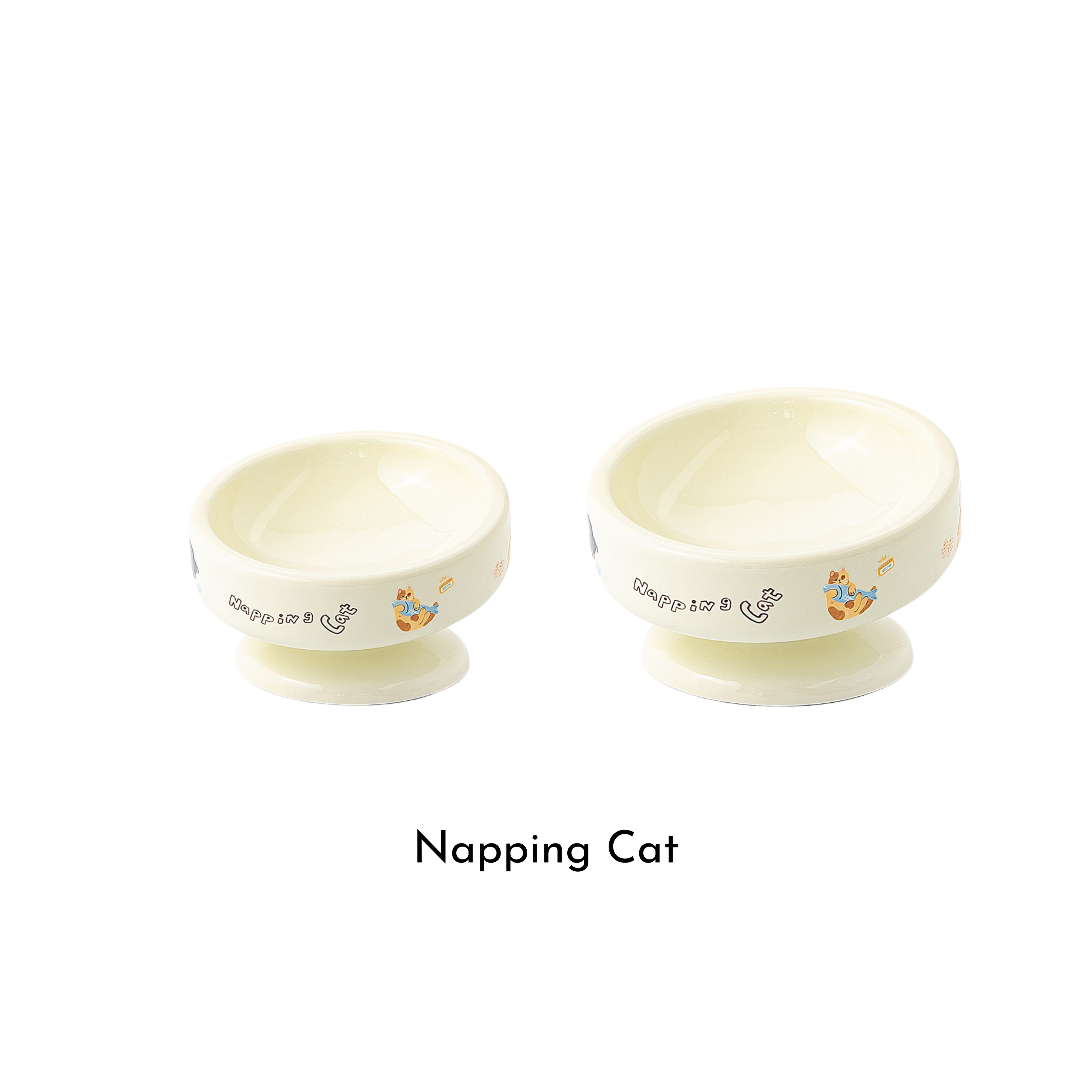 Creamy Pet Bowl Set