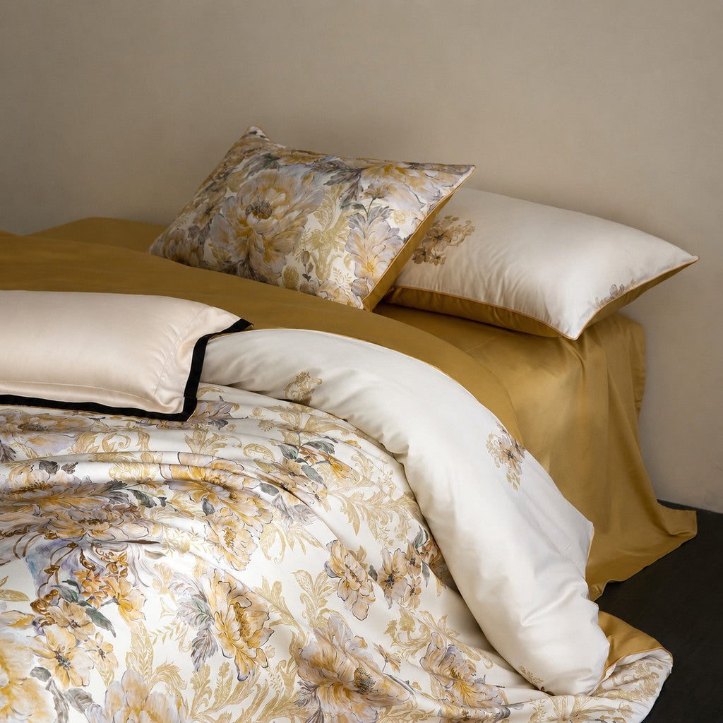 Veloria Floral Egyptian Cotton Bedding Set