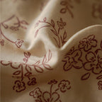 Warm Taupe Ditsy Floral Bedding Set