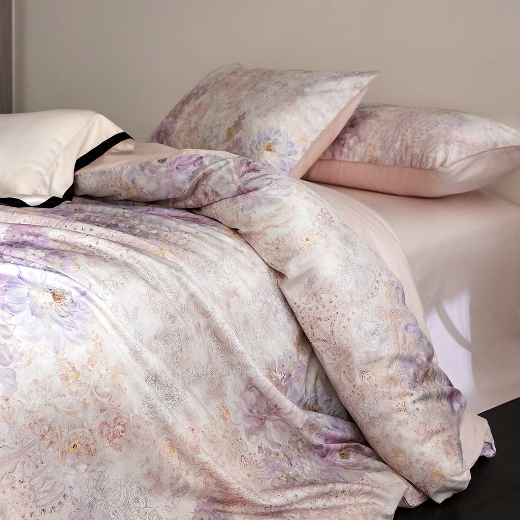 Evelisse Floral Egyptian Cotton Bedding Set