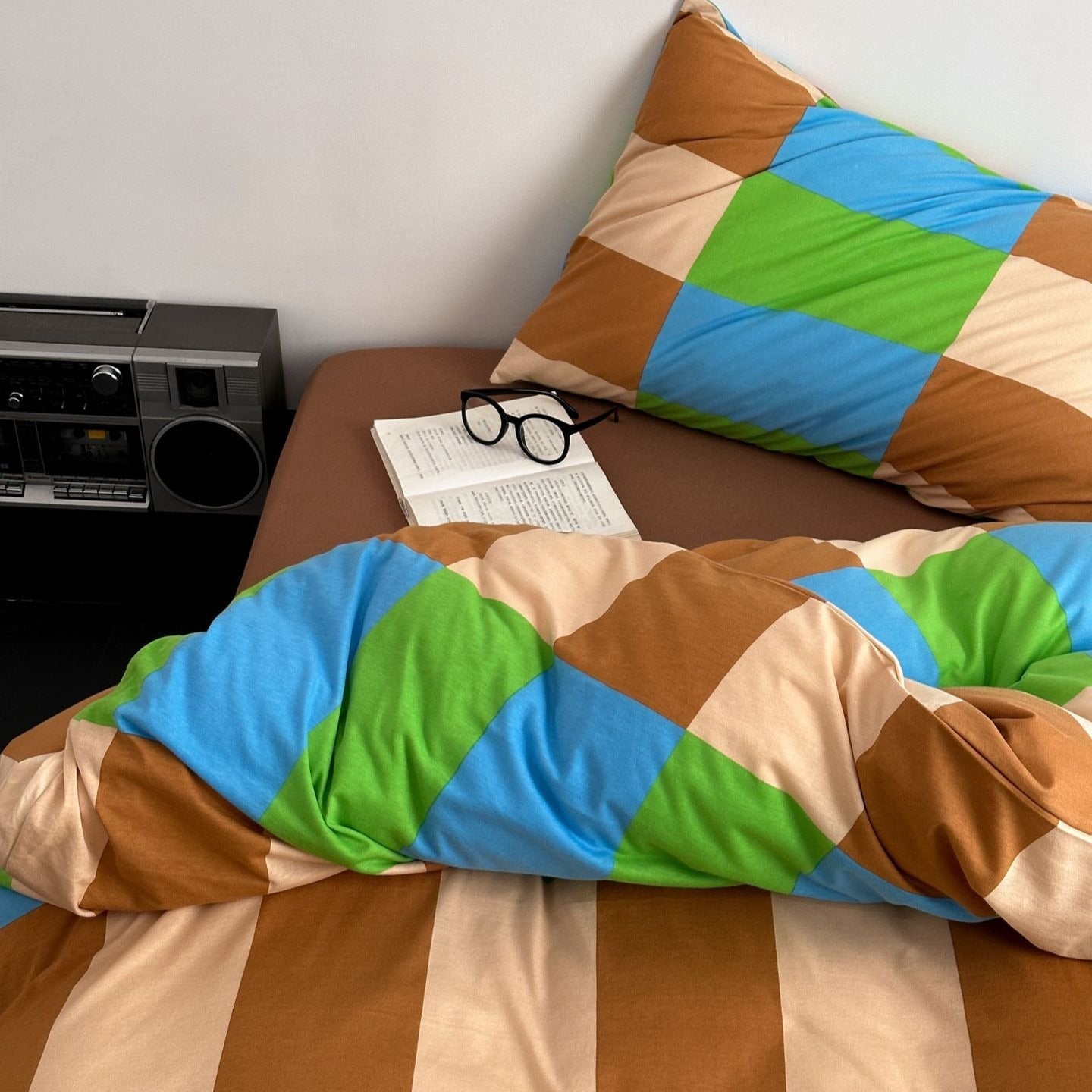 Funky Checkered Bedding Set