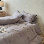 Herb Embroidery Bedding Set