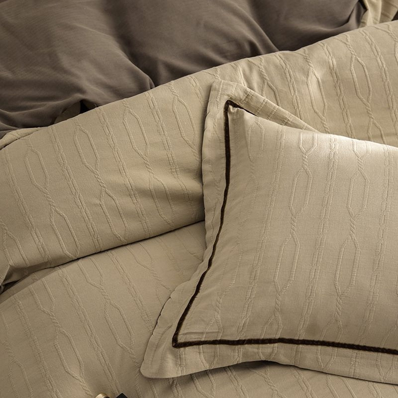 Sand Timber Diary Bedding Set