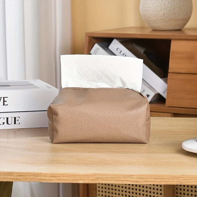 Lennox Pebbled Tissue Pouch