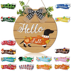 16pcs Interchangeable Dachshund Sign Dog Welcome Sign