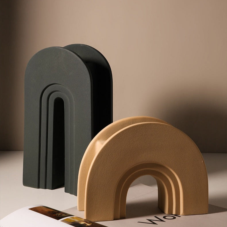 Modern Arched Ceramic Vase