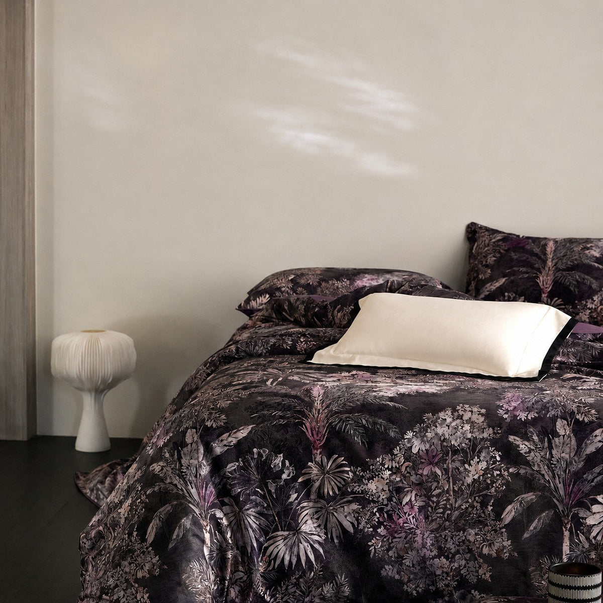 Savona Moonlit Canopy Botanical Egyptian Cotton Bedding Set