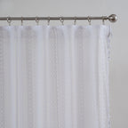 Soft Glow Lace & Fringe Curtain