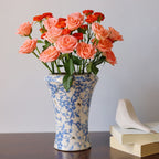 Blue Countryside Ceramic Vase
