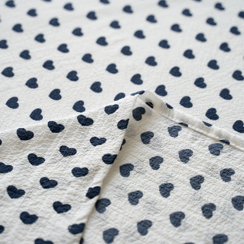 Heart Polka Dots Table Cloth