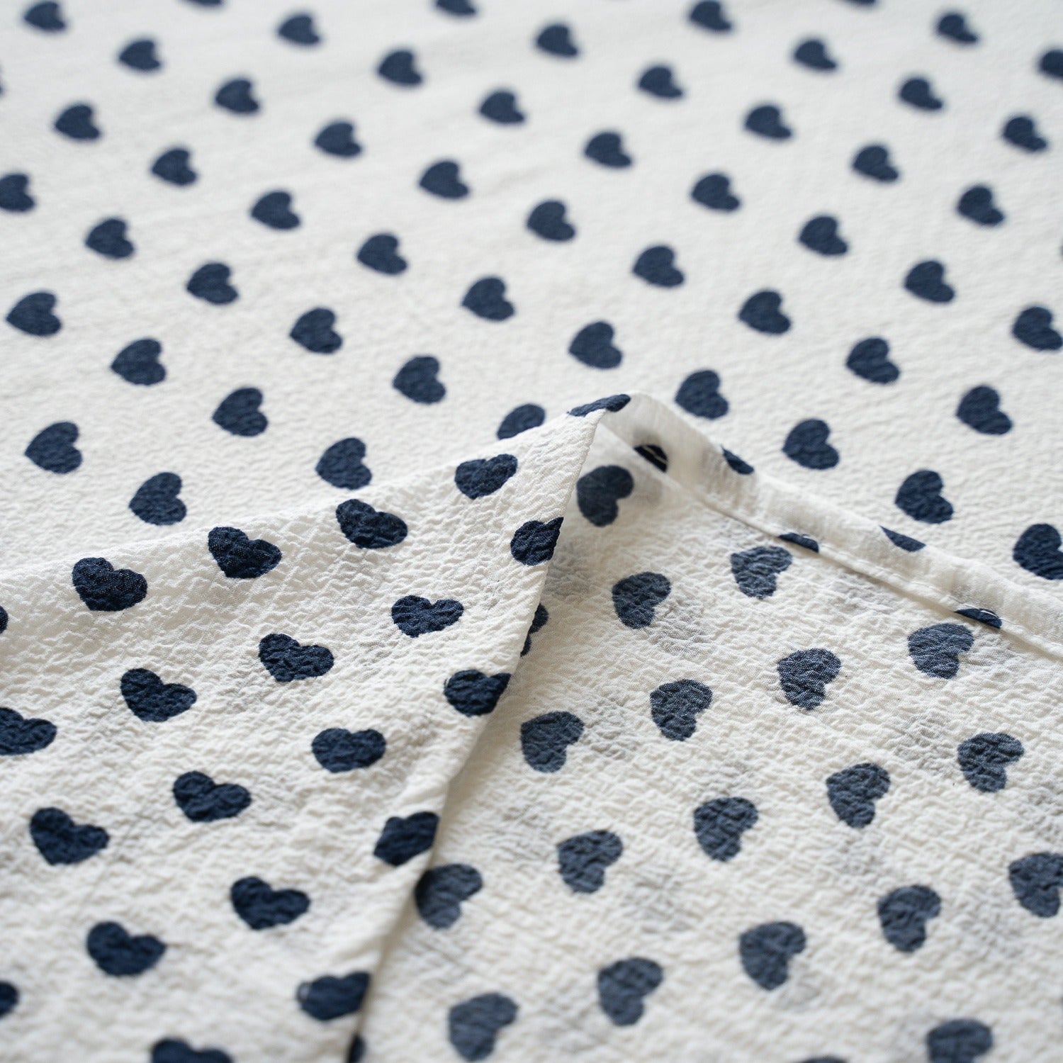 Heart Polka Dots Table Cloth