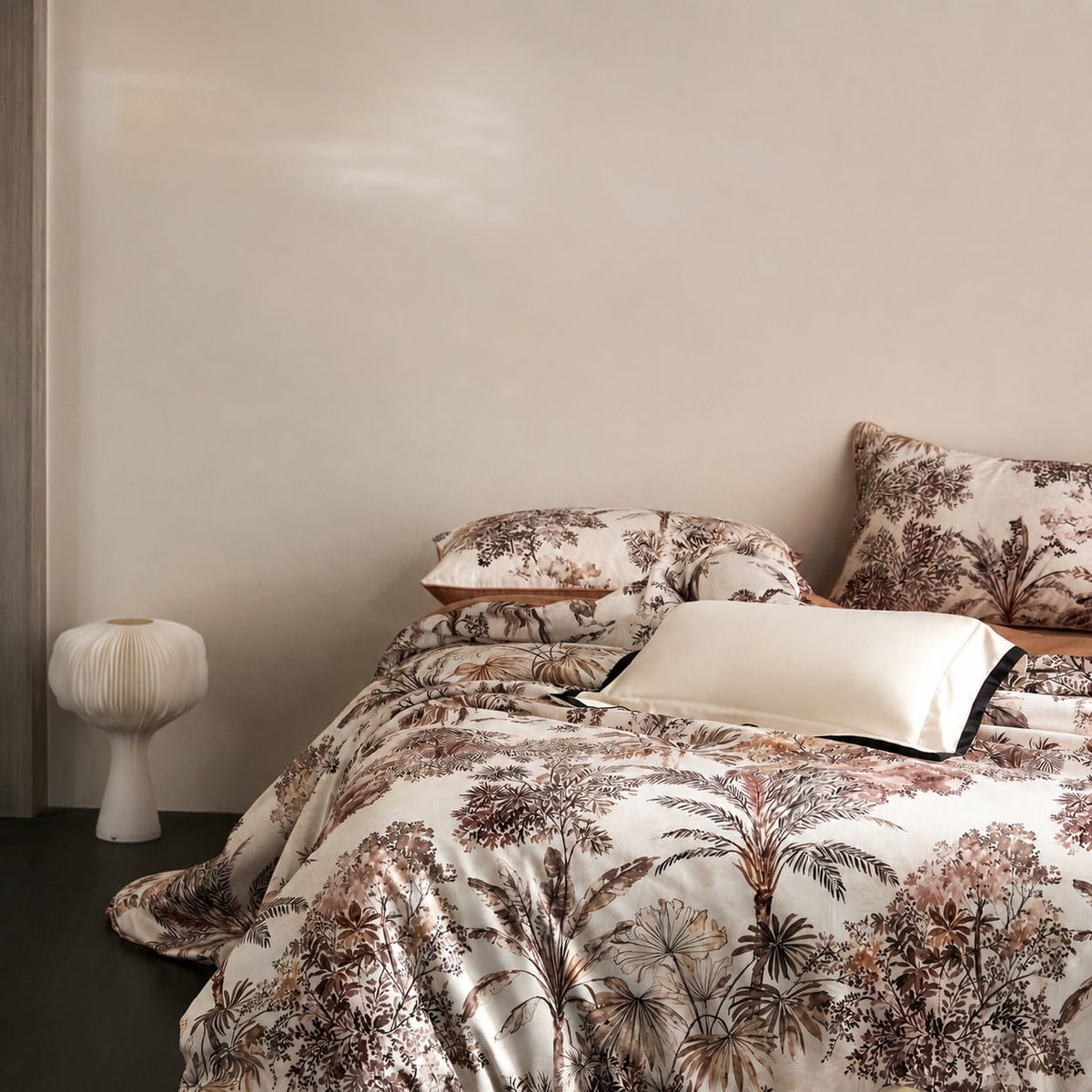 Savona Sunlit Canopy Botanical Egyptian Cotton Bedding Set