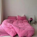 Blushing Rose Jersey Cotton Pillowcase