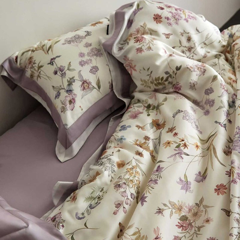Delicate Spring Lyocell Bedding Set