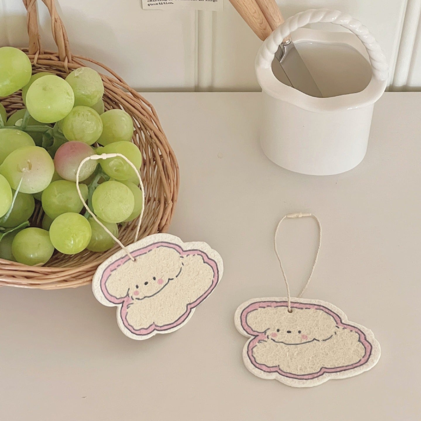 Cloud Puppy Dish Sponge Set