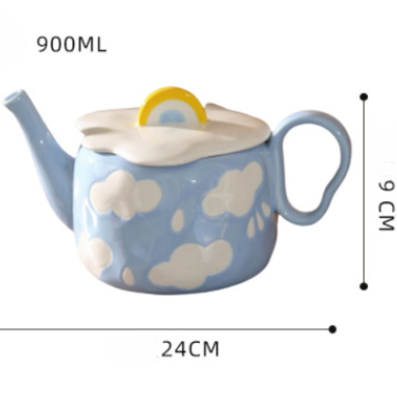 Tea Cloud Dreams Teacup & Pot Set
