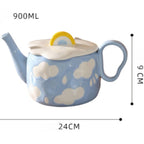 Tea Cloud Dreams Teacup & Pot Set