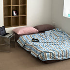 Heritage Stripe Summer Quilted Blanket