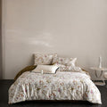 Evren Floral Egyptian Cotton Bedding Set