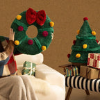 Xmas Wreath Cushion