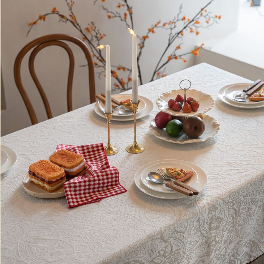 French Paisley Tablecloth