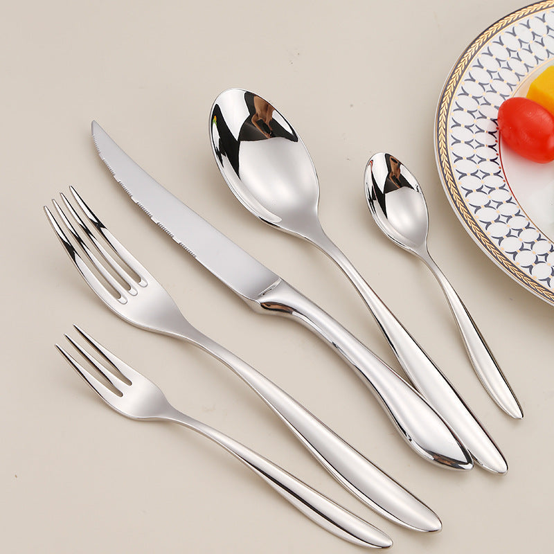 Marissa Silver Luxury Stainless Steel Cutlery Set