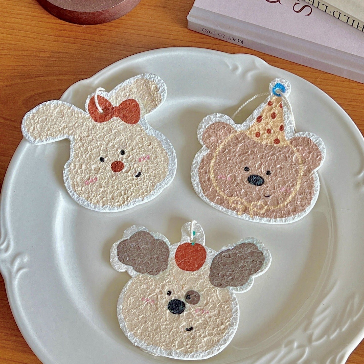 Floppy Ear Dish Sponge Set