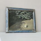 Blue Old World  Wall Frame
