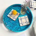 Sapphire Serenity Shell Tray