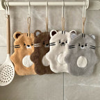 Racoon Family Hanging Hand Towel Set