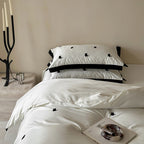 Black Line Bedding Set - Kitty