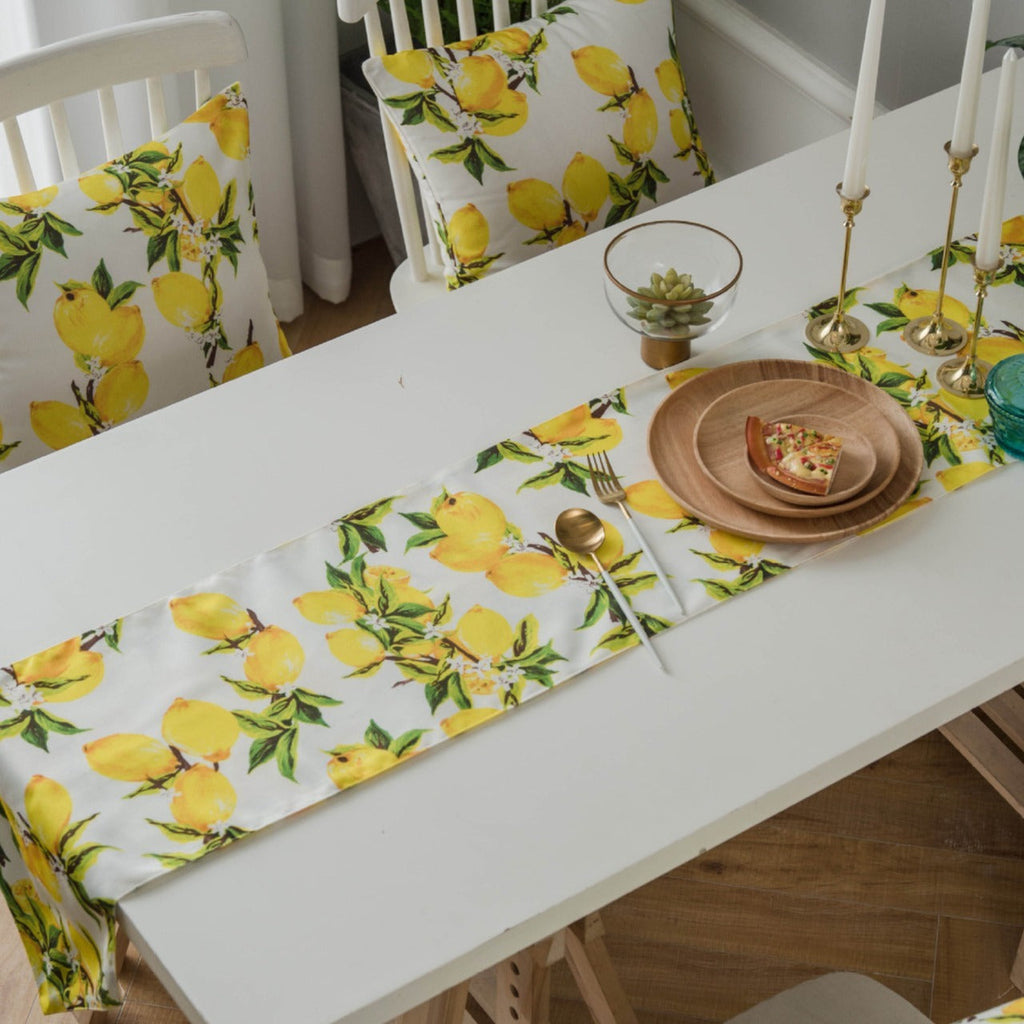 Sicilian Lemon Table Runner