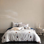 Rosamund Botanical Egyptian Cotton Bedding Set