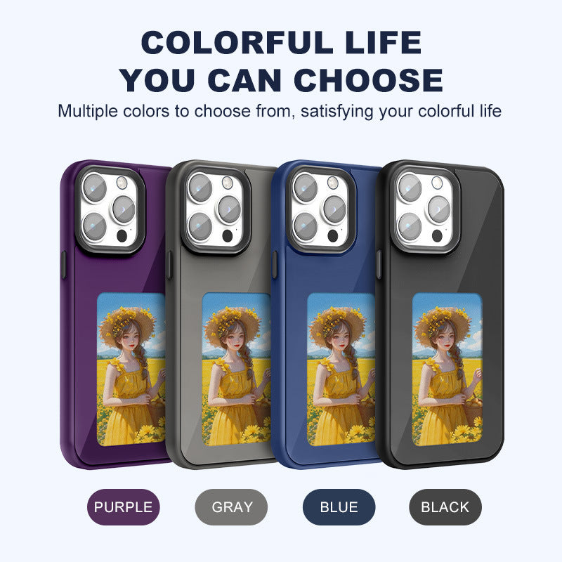 DIY Ink Screen Four Color  Phone Case