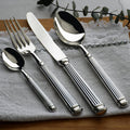 Emilia Roman Fluted Luxury Stainless Steel Cutlery Set