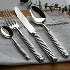 Emilia Roman Fluted Luxury Stainless Steel Cutlery Set