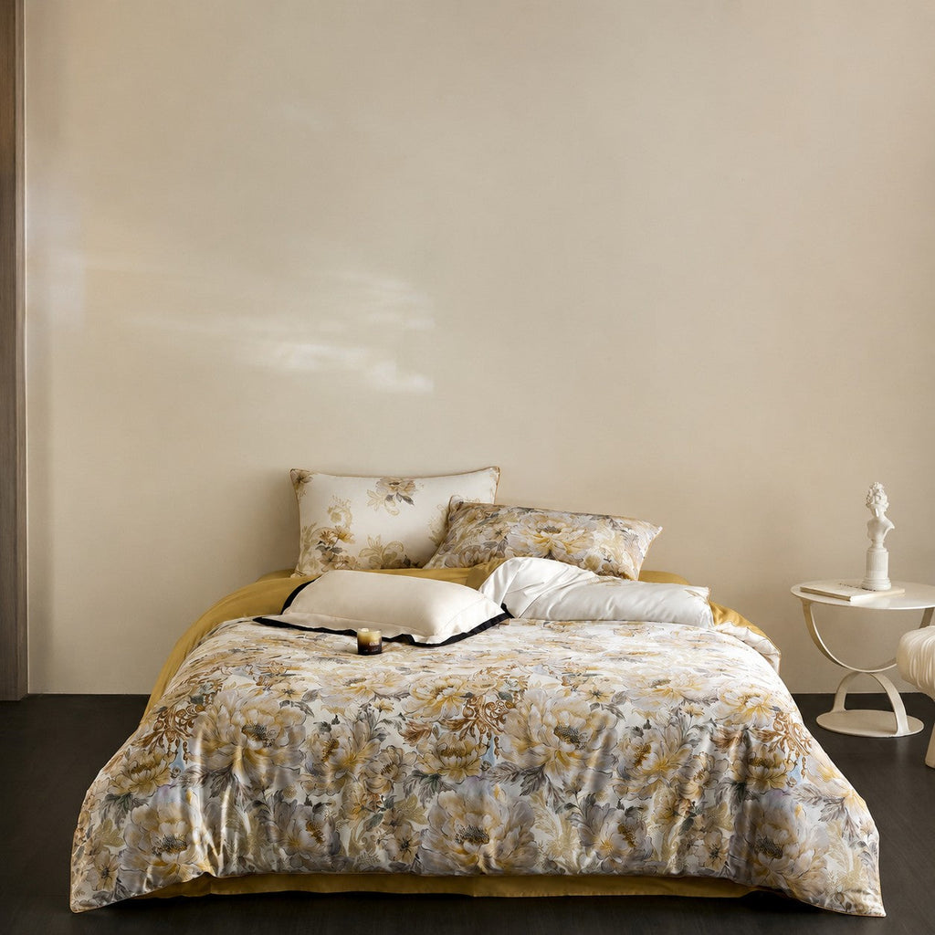 Veloria Floral Egyptian Cotton Bedding Set