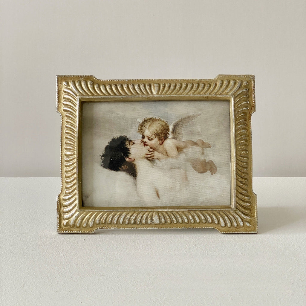 Gilded Ribbed Frame