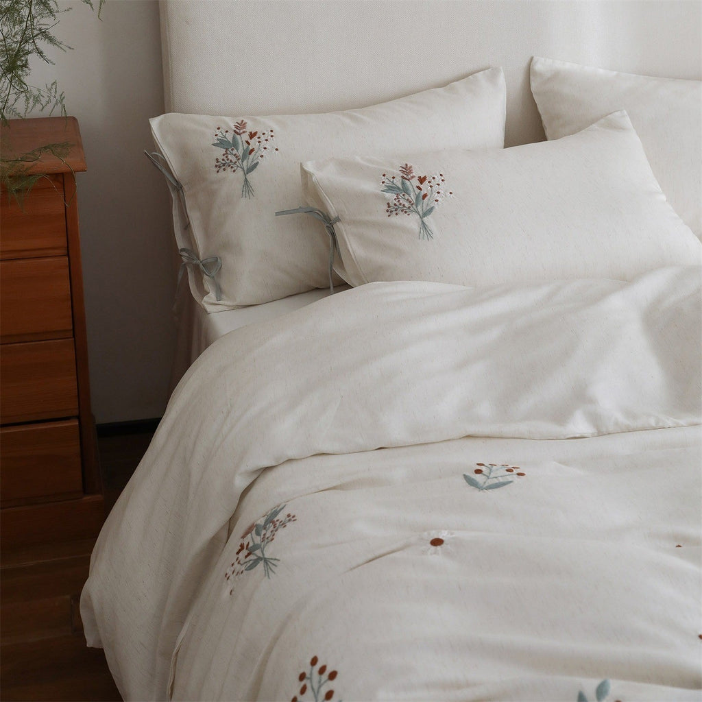 Wildflower Bow Bedding Set