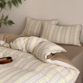 Springtime Striped Bedding Set