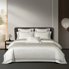 Aveline Botanical Luxury Jacquard Tencel Bedding Set