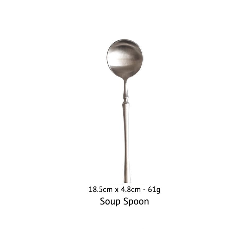Mini Colosseum Brushed Cutlery