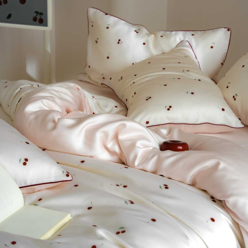 Cherry Lyocell Bedding Set