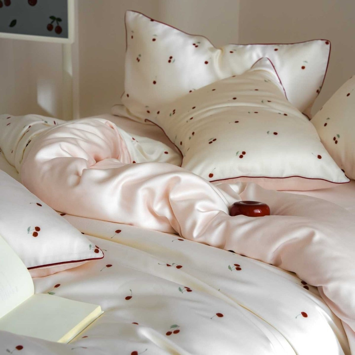 Cherry Lyocell Bedding Set