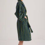 Beach Villa Stripe Bathrobe Unisex - FINAL SALE