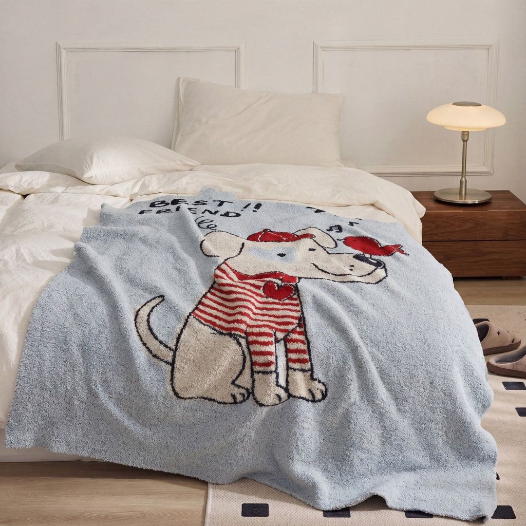 Best Friend Puppy Blanket
