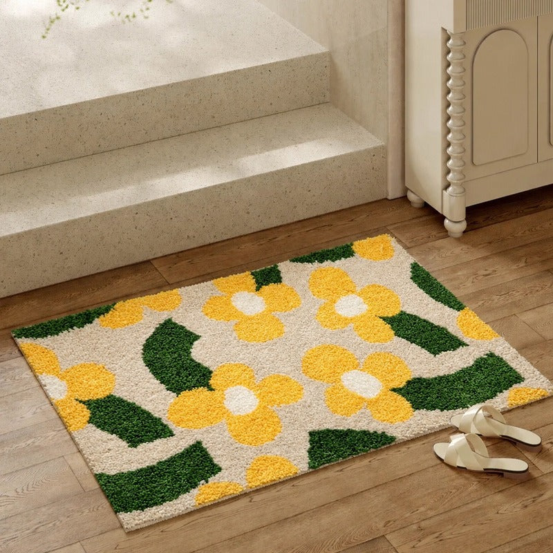Pop Daisy Shaggy Rug