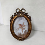 Romantic Bow Vintage Frame